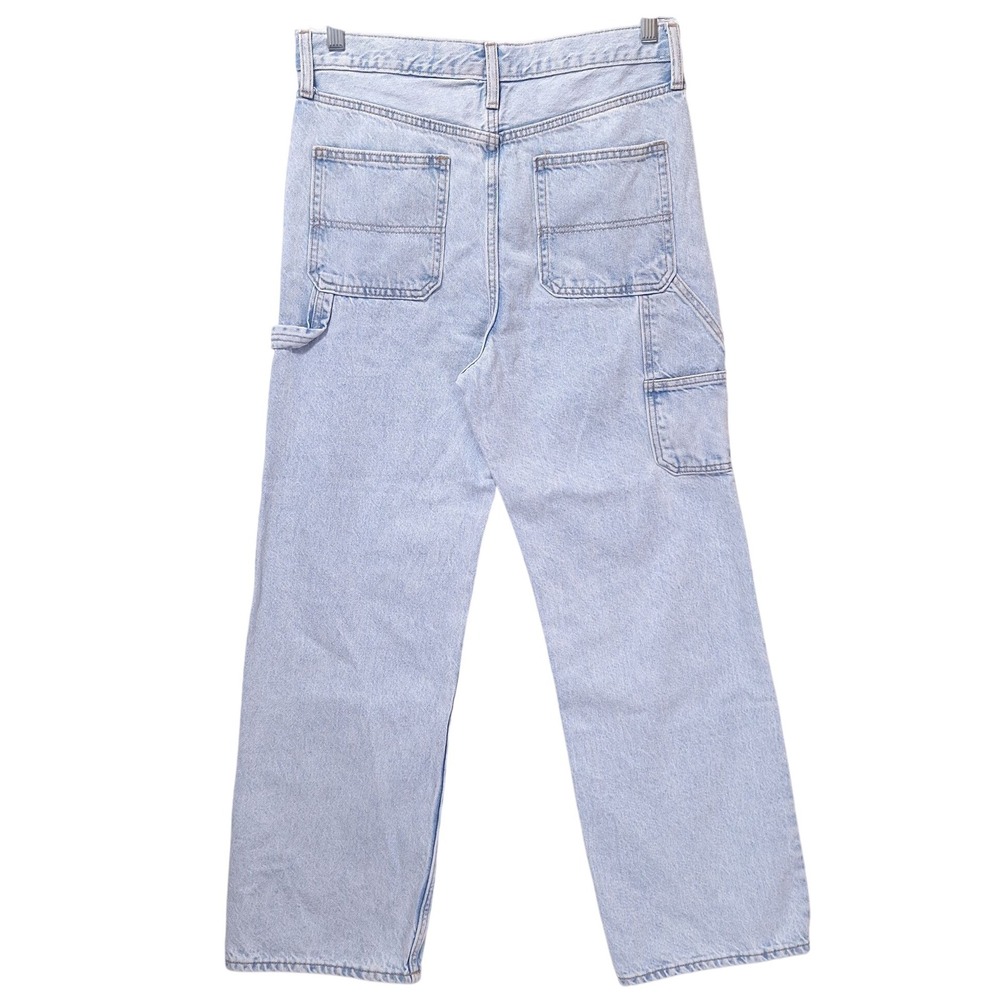 Old Navy Baggy Built‎ in Tough Carpenter Jeans Unisex 18 (32x28) Wide Leg Retro